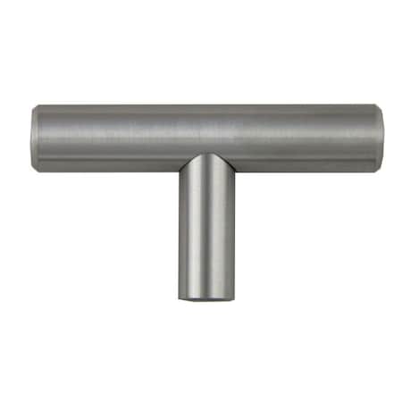 Crown 2" Bar Pull Cabinet Knob Stainless Steel Finish CHK102SS